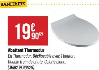 Abattant Thermodur