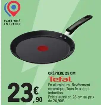 TEFAL Crêpière 25 cm