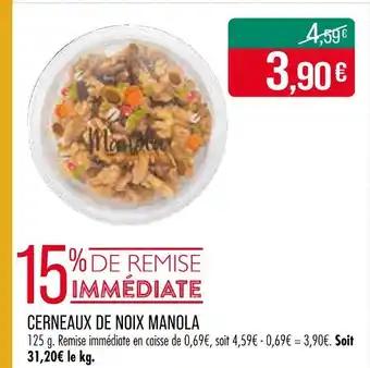 Cerneaux de noix manola