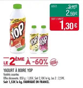 YOP Yaourt à boire