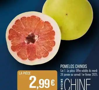 Pomelos Chinois