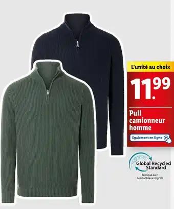 Pull camionneur homme