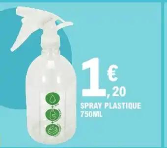 Spray plastique