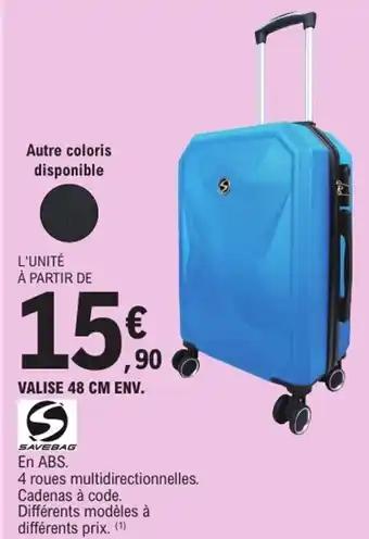 SAVEBAG Valise 48 cm