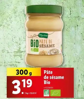 MARIBEL Pâte de sésame bio