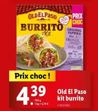 Old El Paso Kit burrito
