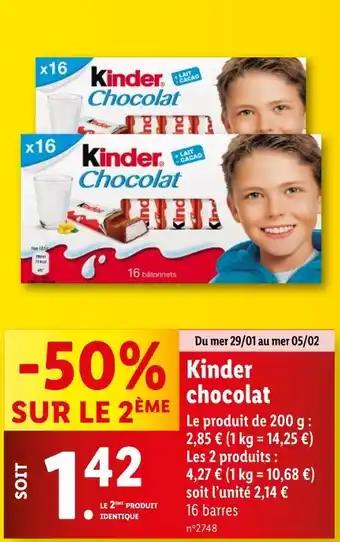 Kinder Chocolat