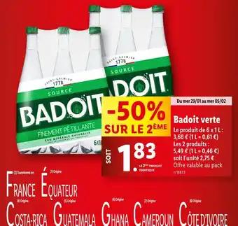 Badoit verte