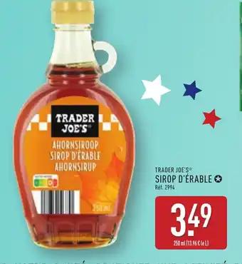 TRADER JOE'S Sirop d'érable