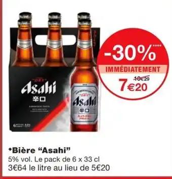 ASAHI  Bière