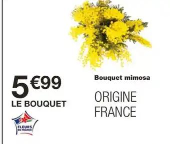 Bouquet mimosa