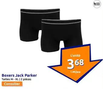 Boxers Jack Parker