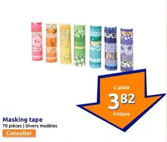 Masking tape 70 pièces