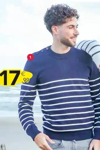 Le pull col rond