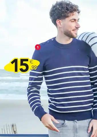 Le pull col rond
