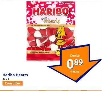 Haribo hearts 130 g