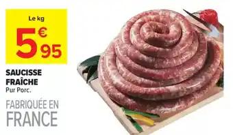 Saucisse fraîche 1 kg 