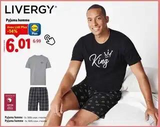 Livergy Pyjama homme