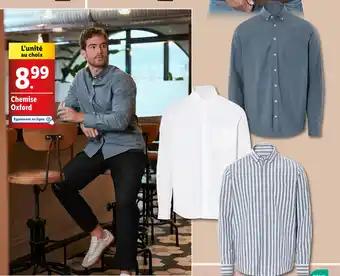 Livergy Chemise Oxford