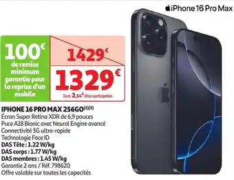 Iphone 16 Pro Max 256GO