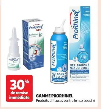 PRORHINEL Gamme