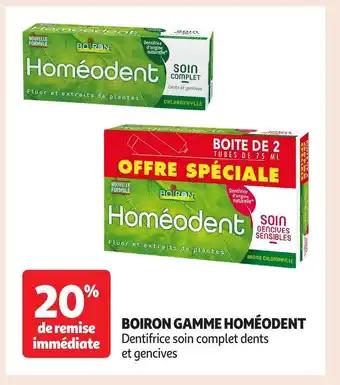 HOMÉODENT Boiron gamme