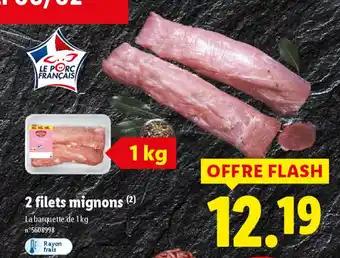 2 filets mignons 1 kg 