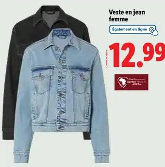 esmara Veste en jean femme