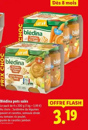 Blédina Blédina pots salés