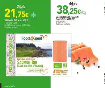 Saumon bio x 4 500 g 