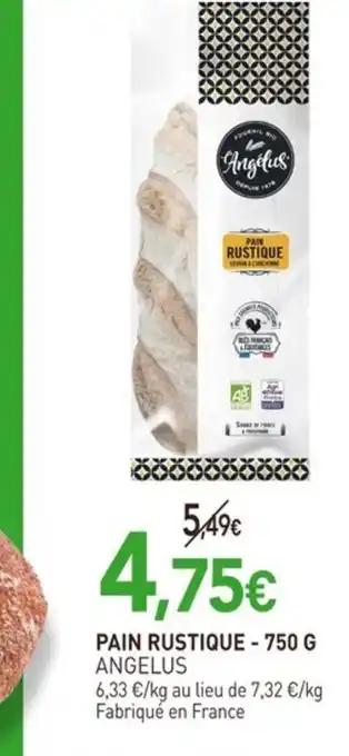 Pain rustique 750 g