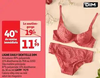 DIM Ligne daily dentelle