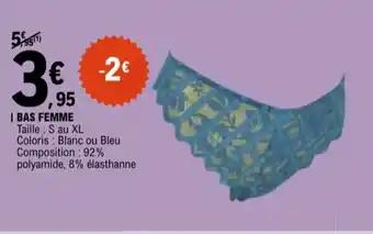 Bas femme