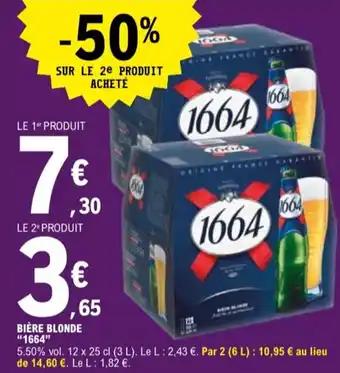 "1664" Bière blonde 3 l