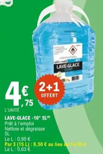 LAVE-GLACE -10° 5 L