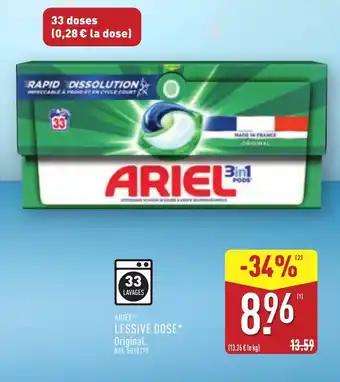 Ariel lessive dose 1 kg 