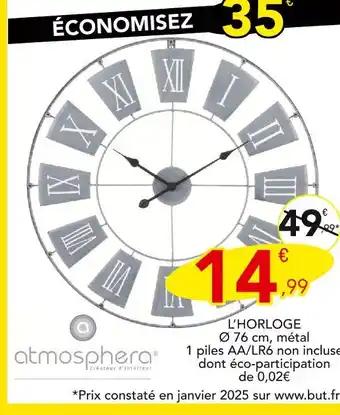 atmosphera L'horloge