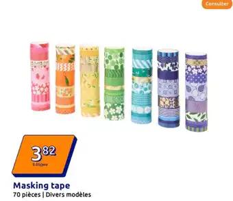 Masking tape 70 pièces