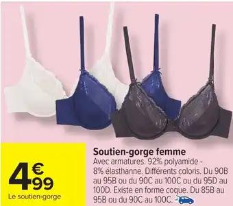 Soutien-gorge femme