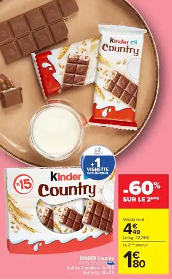 KINDER Country 352,5 g