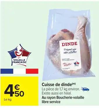 Cuisse de dinde 1.7 kg