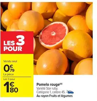 Pomelo rouge