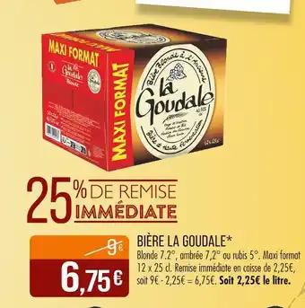 LA GOUDALE Bière