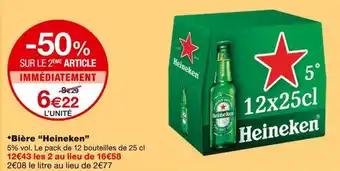 Heineken Bière 25 cl