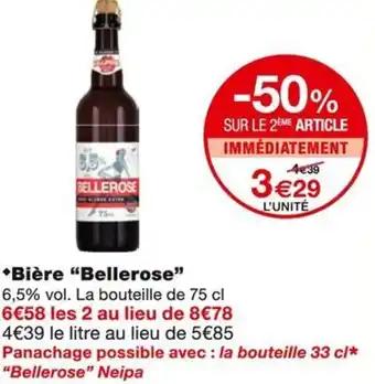 BELLEROSE Bière