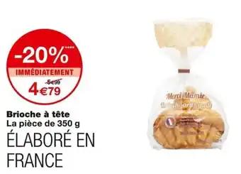 Brioche à tête 350 g