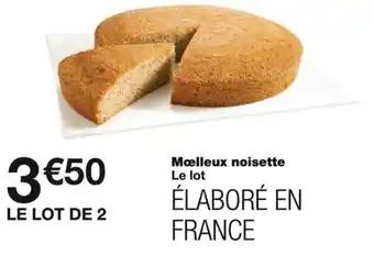 Moelleux noisette