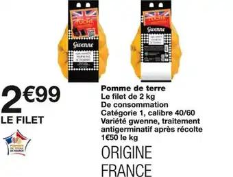 Pommes de terre 2 kg 