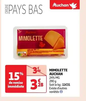 MIMOLETTE AUCHAN 290 g