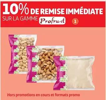 Sur la gamme profruit